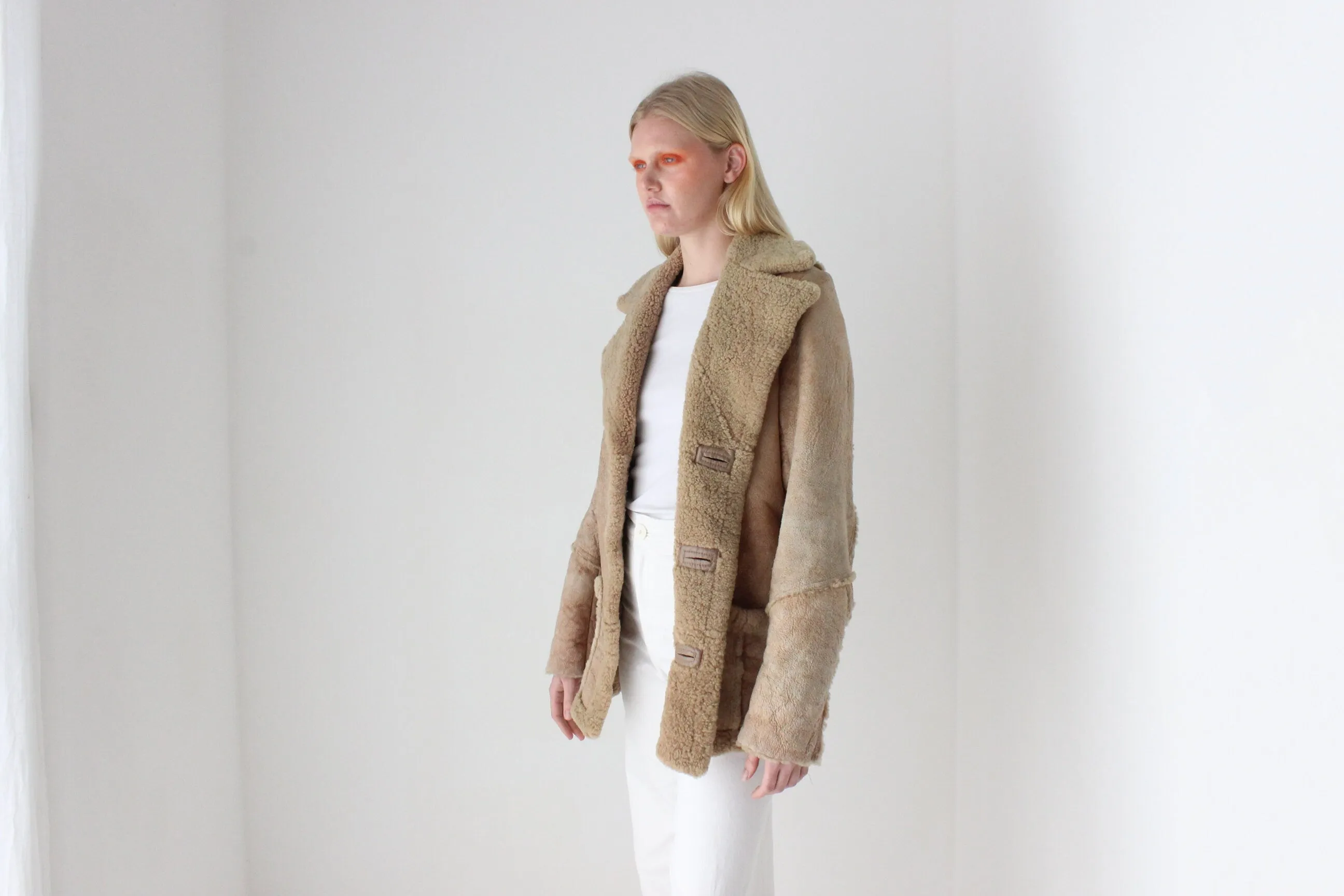 1970s Genuine Australian Shearling Sheepskin Jacket