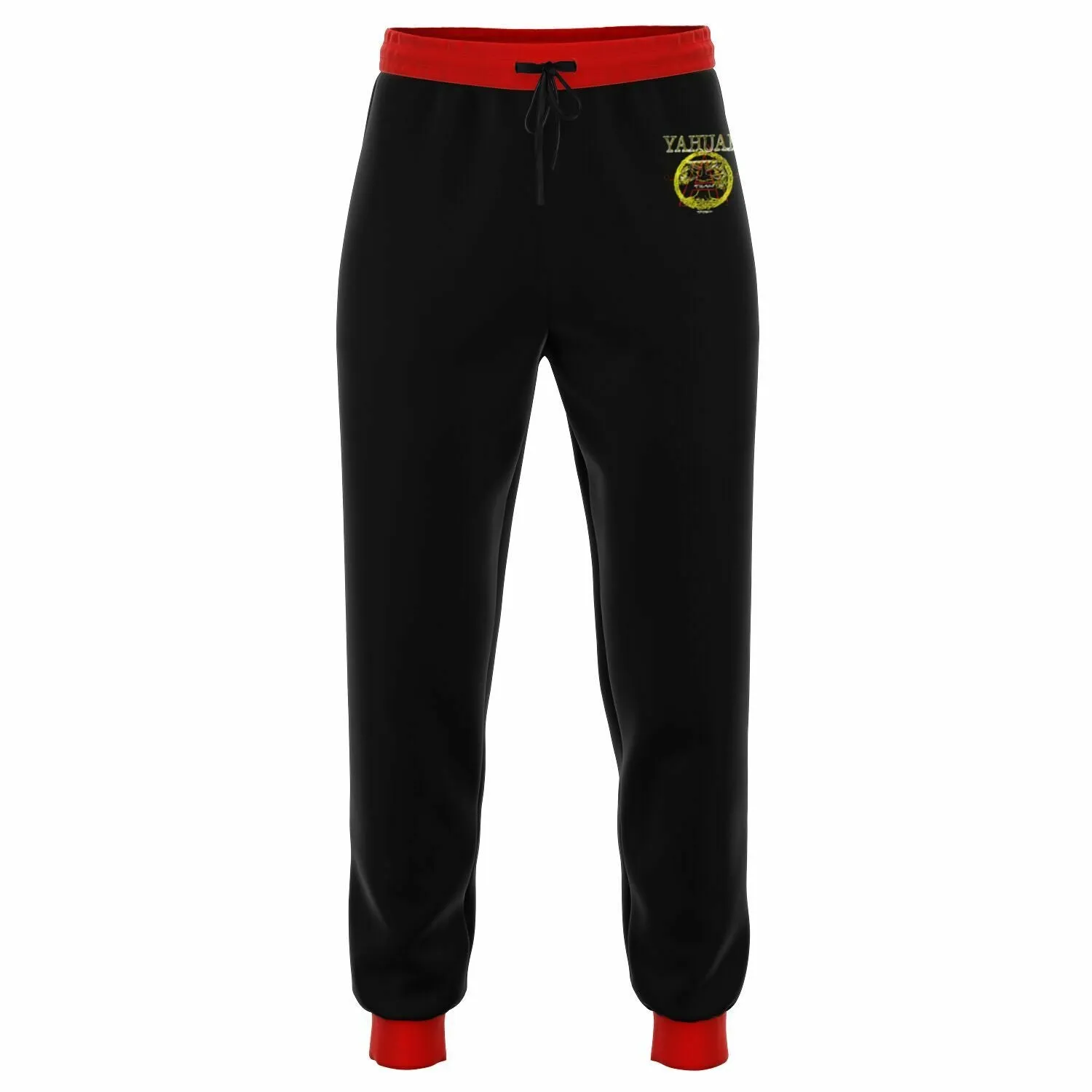 A-Team 01 Red Designer Fashion Triblend Unisex Joggers