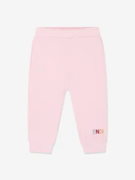 Baby Girls Logo Joggers in Pink