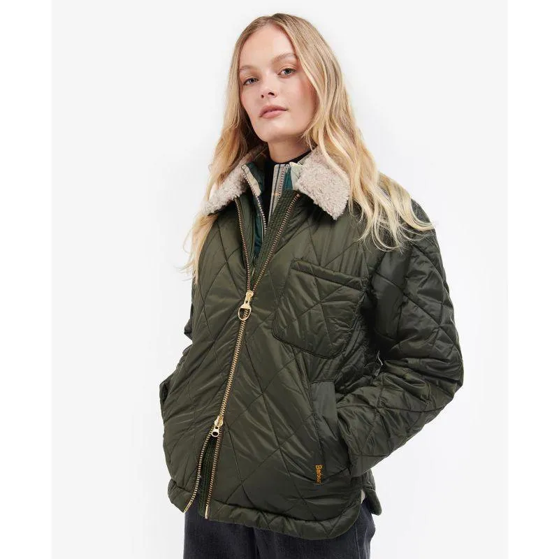 Barbour Vaila Ladies Quilted Jacket - Sage/Classic