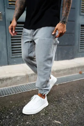 Brushed Carpenter Joggers - Grey