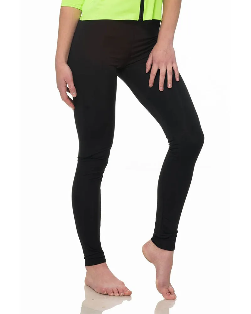 BSB-LL Black Long Swim Leggings