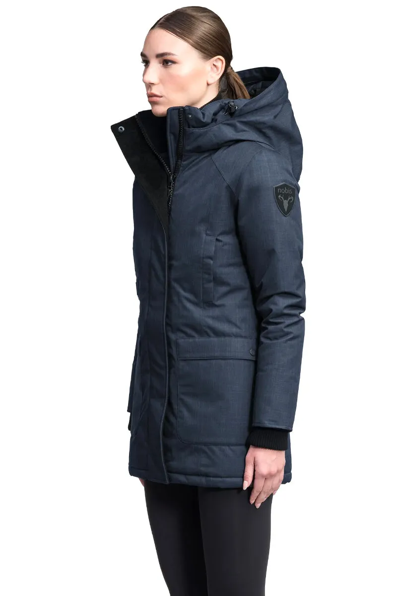 Carla Furless Women's Parka Ch Navy