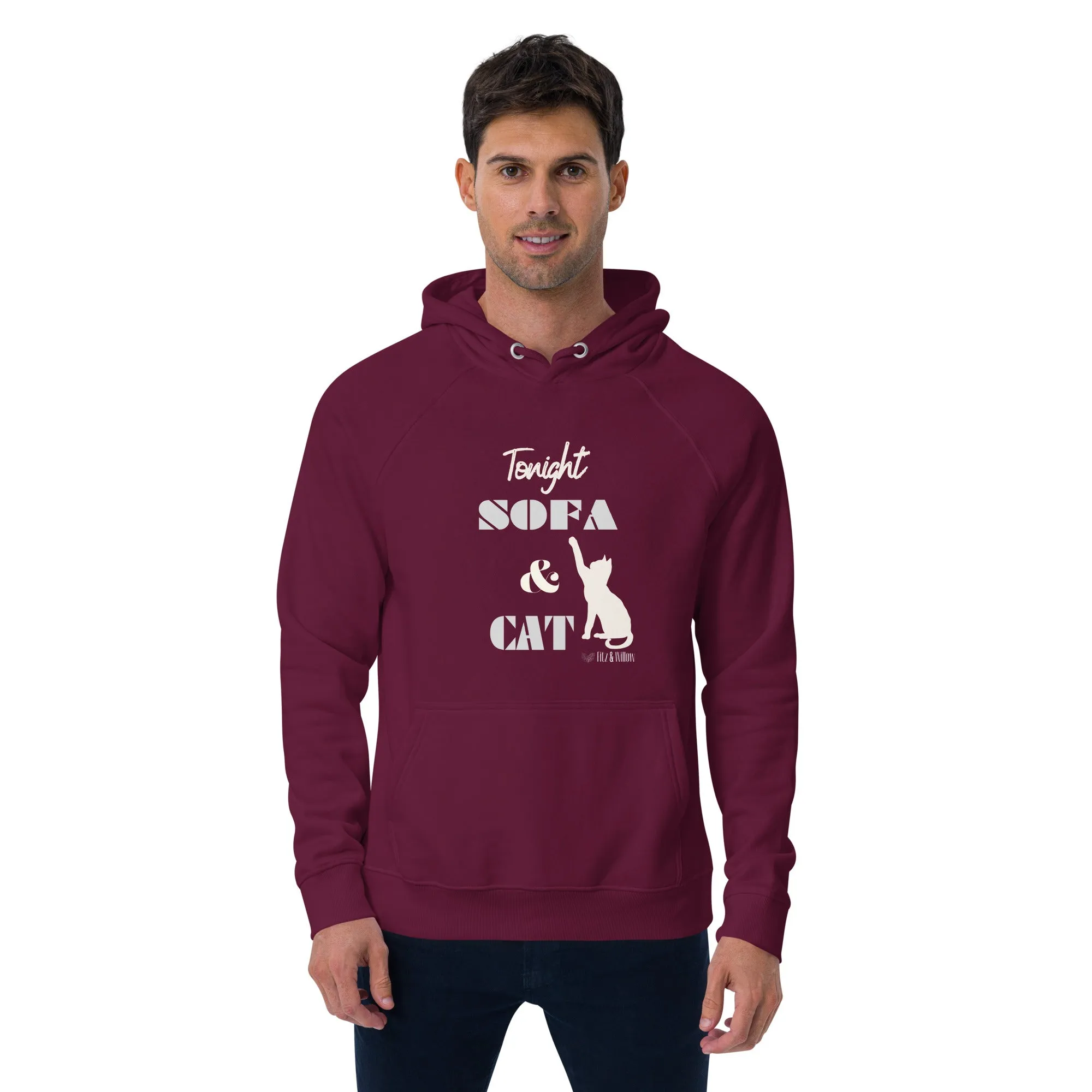 Cats & Sofa, sustainable hoodie