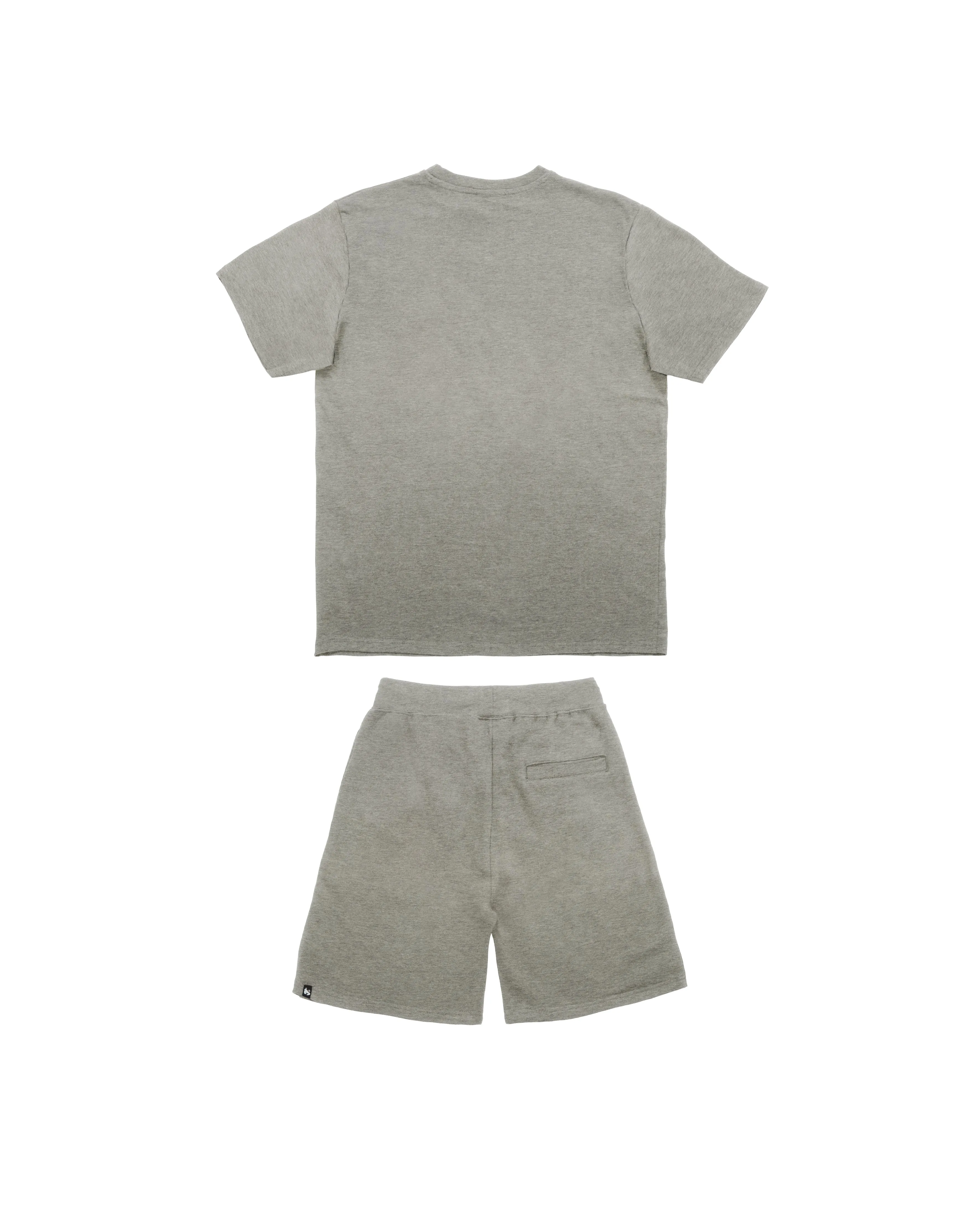 College Twin Set Grey Melange