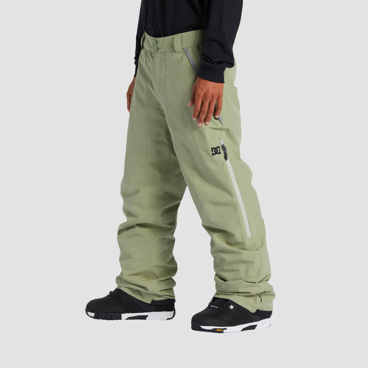 DC Squadron 30K Snow Pants Oil Green