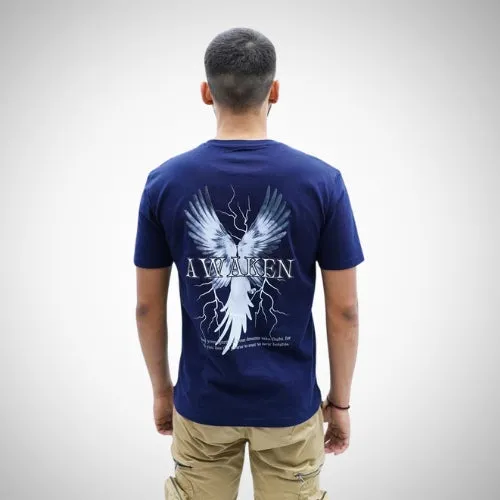 Demon Wear's Awaken "Trapped " Graphic T-Shirt Combo Pack of 2 for Him