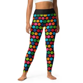 ELLIE rainbow dot - Yoga Leggings