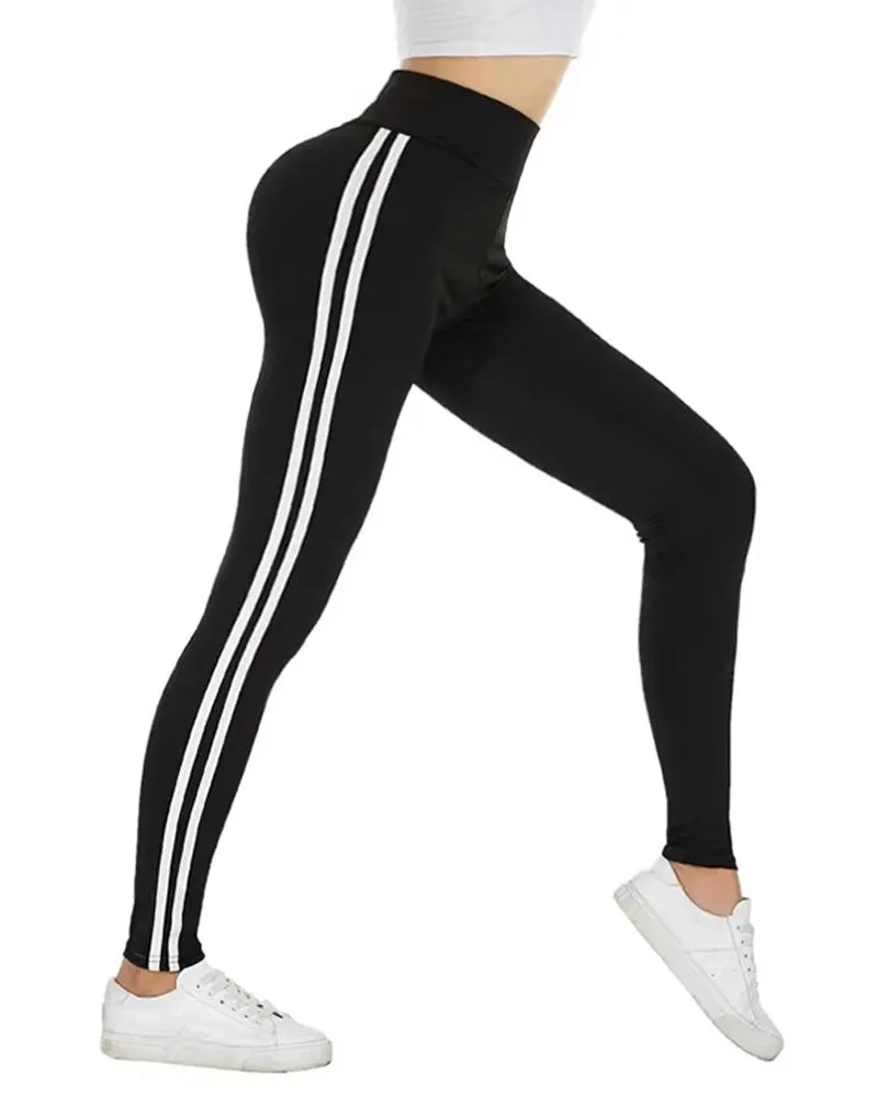 Fashion Elastic Pencil Butt Lifter Leggings Women Yoga Sport Pants