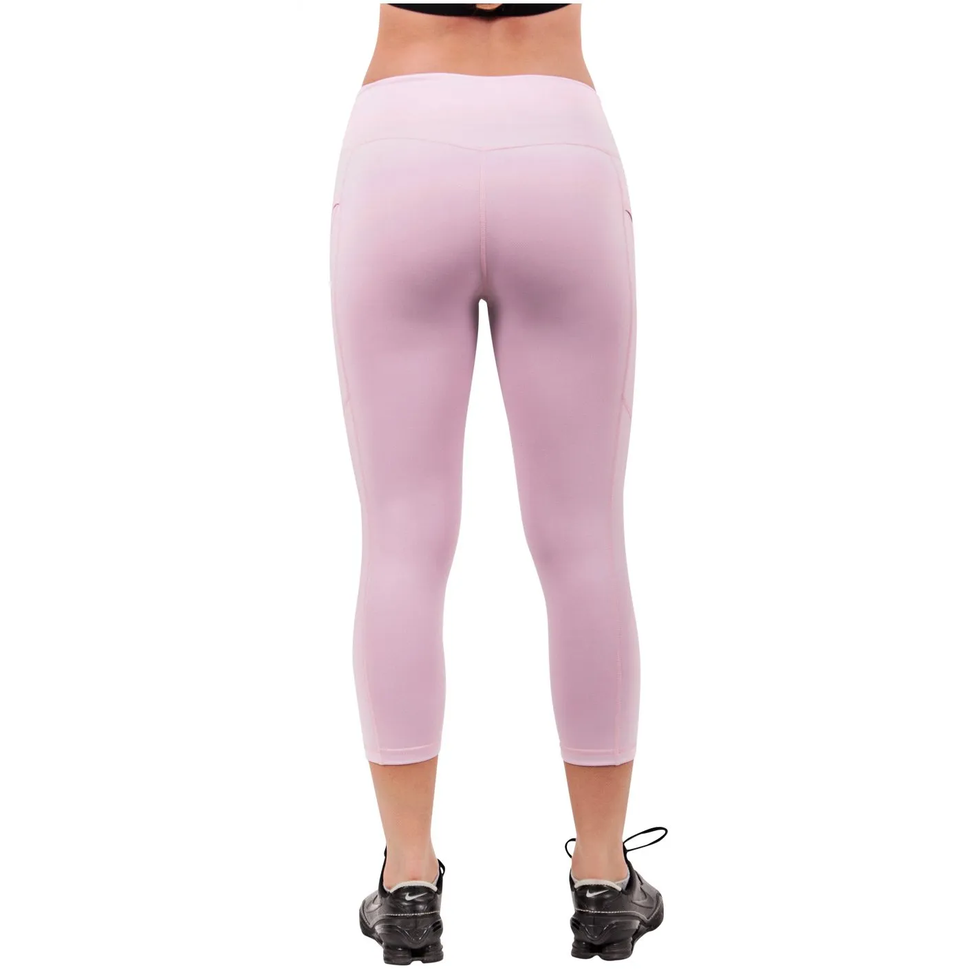 FLX Activewear 944066 Active Tummy Control Capri for Women | Lycra