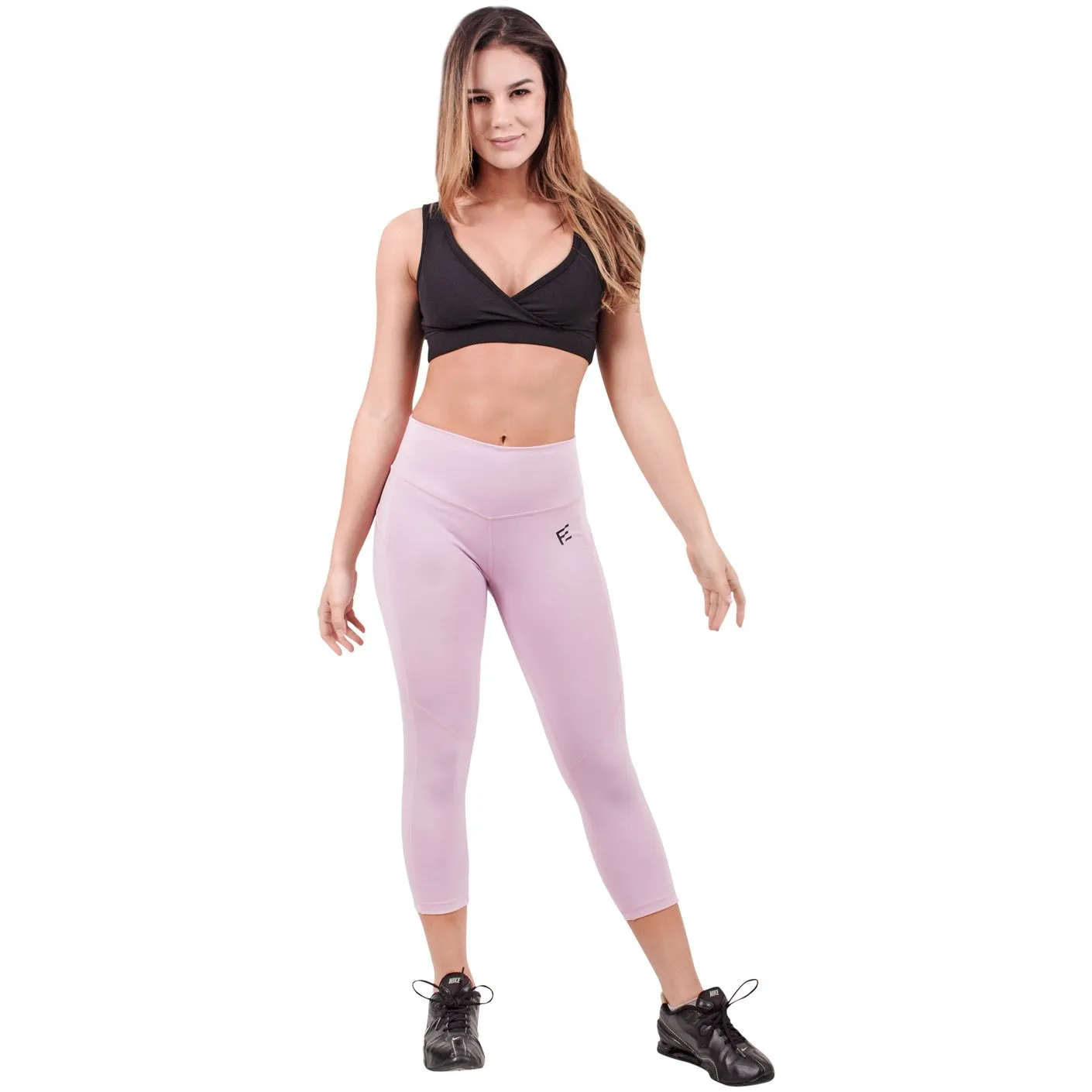 FLX Activewear 944066 Active Tummy Control Capri for Women | Lycra