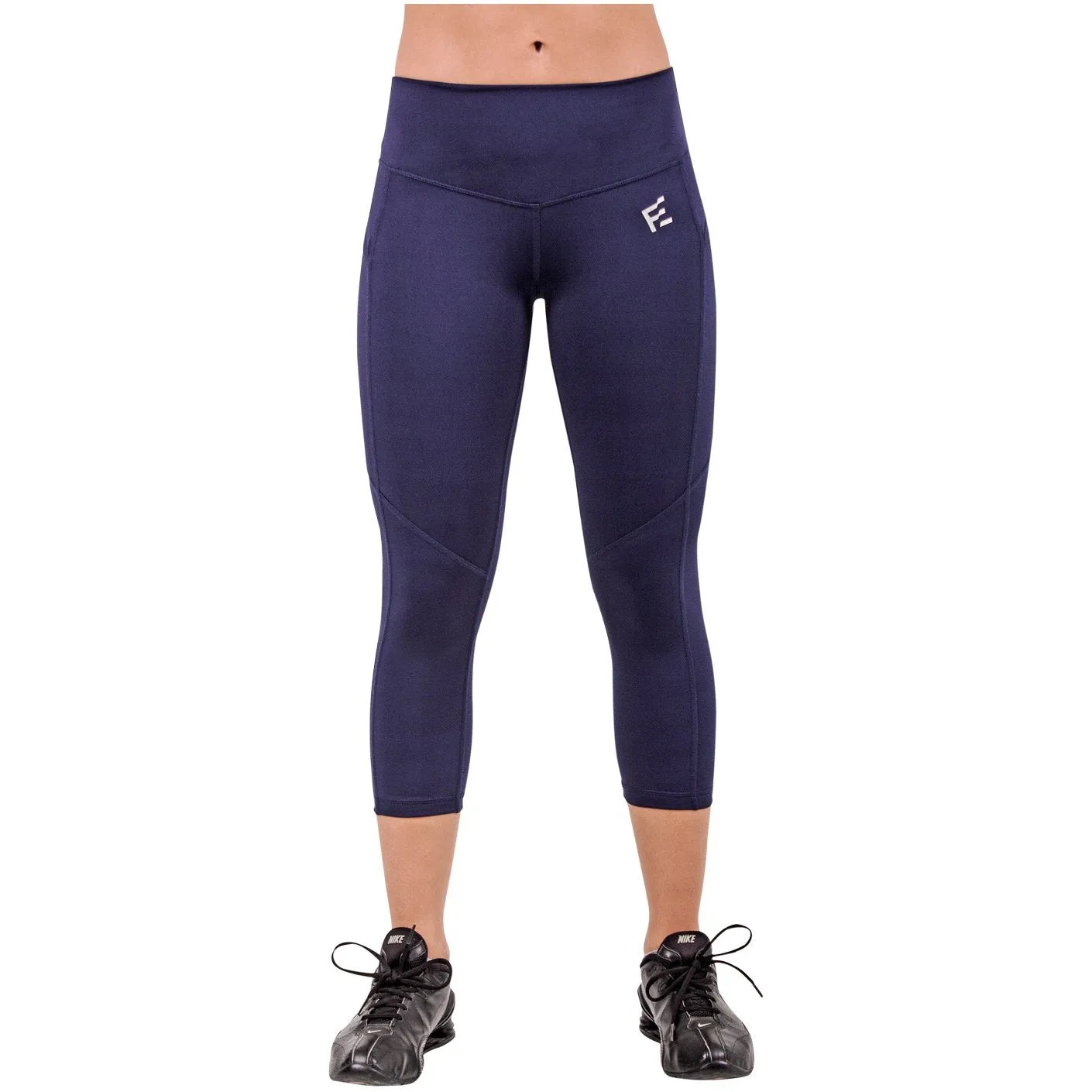 FLX Activewear 944066 Active Tummy Control Capri for Women | Lycra