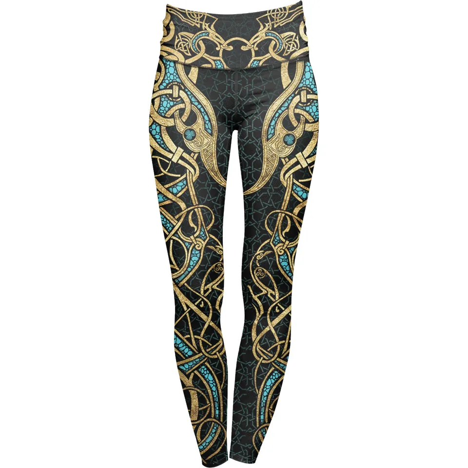 Freya High Waisted Leggings - Ice Edition