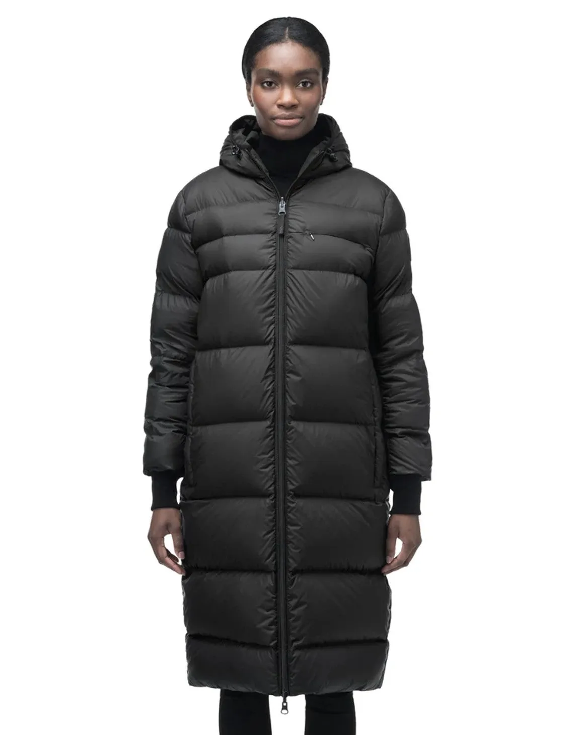 GIBSON LADIES REVERSIBLE OVERSIZED PUFFER BLACK