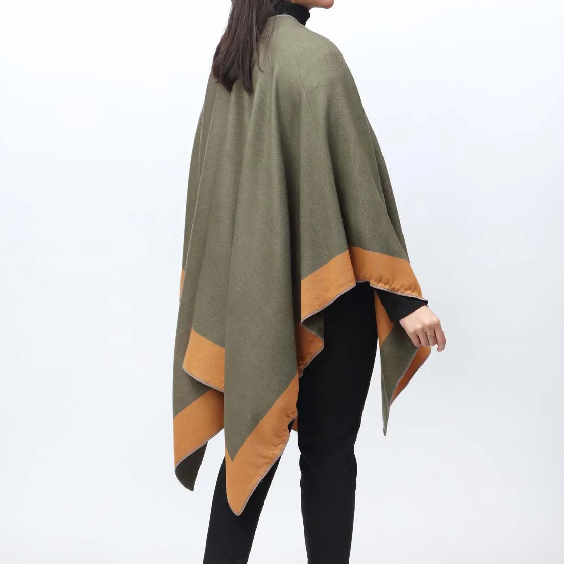 Green Cape Shawl PW9806