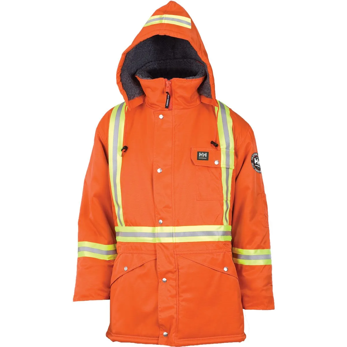 Helly Hansen Men's Orange Weyburn Parka with CSA Striping