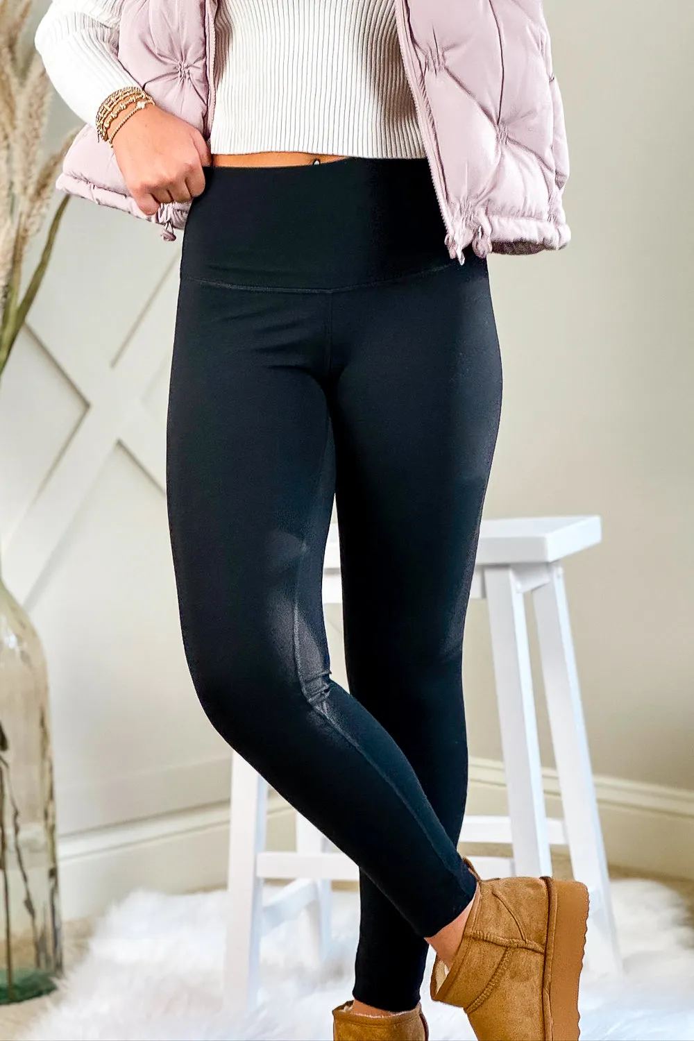 High Rise Buttery Soft Leggings - Black