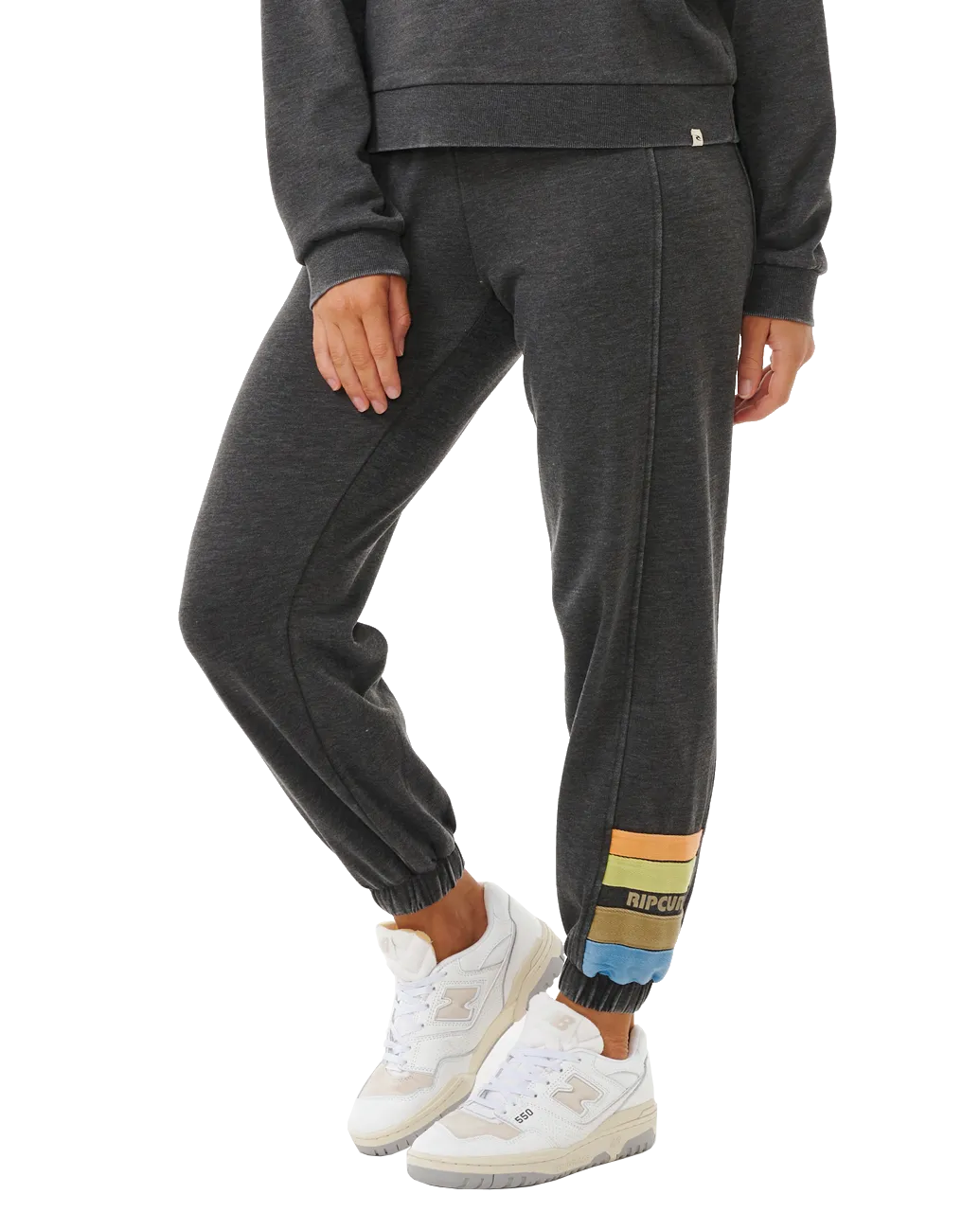 High Tide Joggers in Washed Black