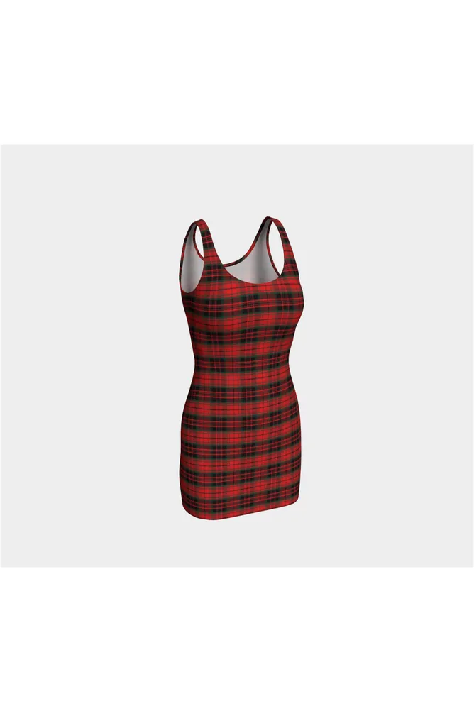 Holiday Plaid Bodycon Dress