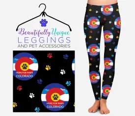 Hope for Paws (Exclusive) FUNDRAISER - High-quality Handcrafted Vibrant Leggings