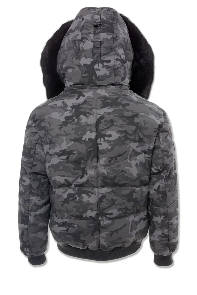 Jordan Craig - Hollis Bomber Jacket - Black Camo (91541C)