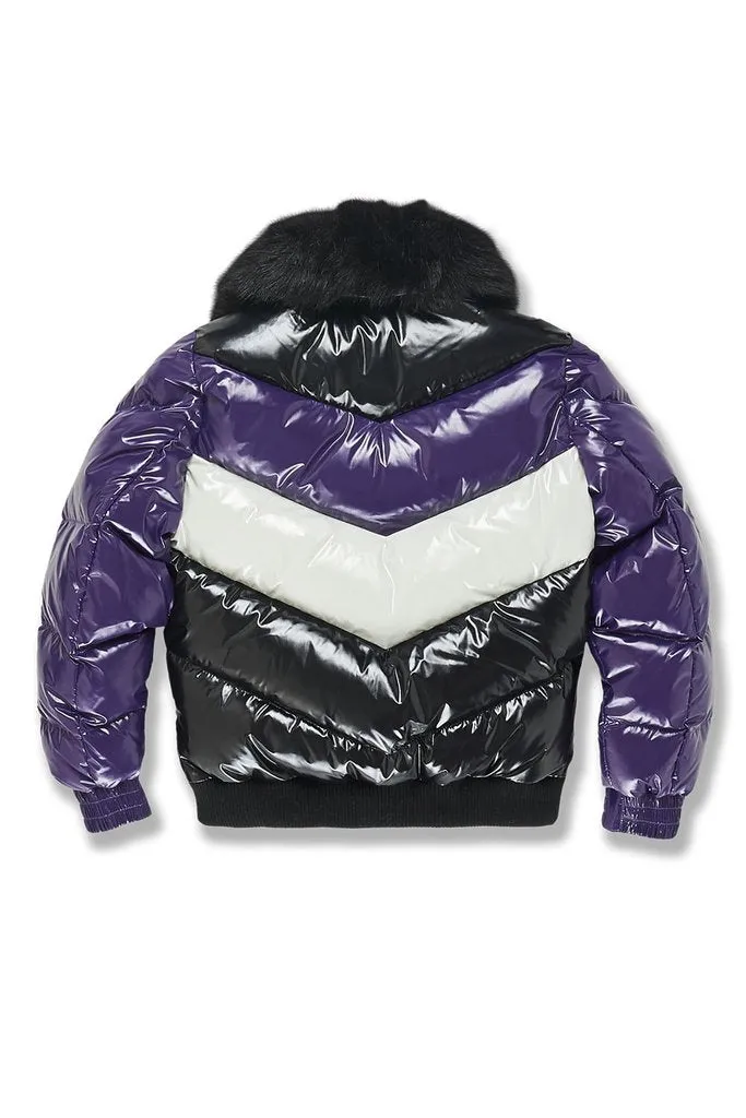 Jordan Craig Kids-Sugar Hill Nylon Puffer Jacket-Court Purple-91505AB