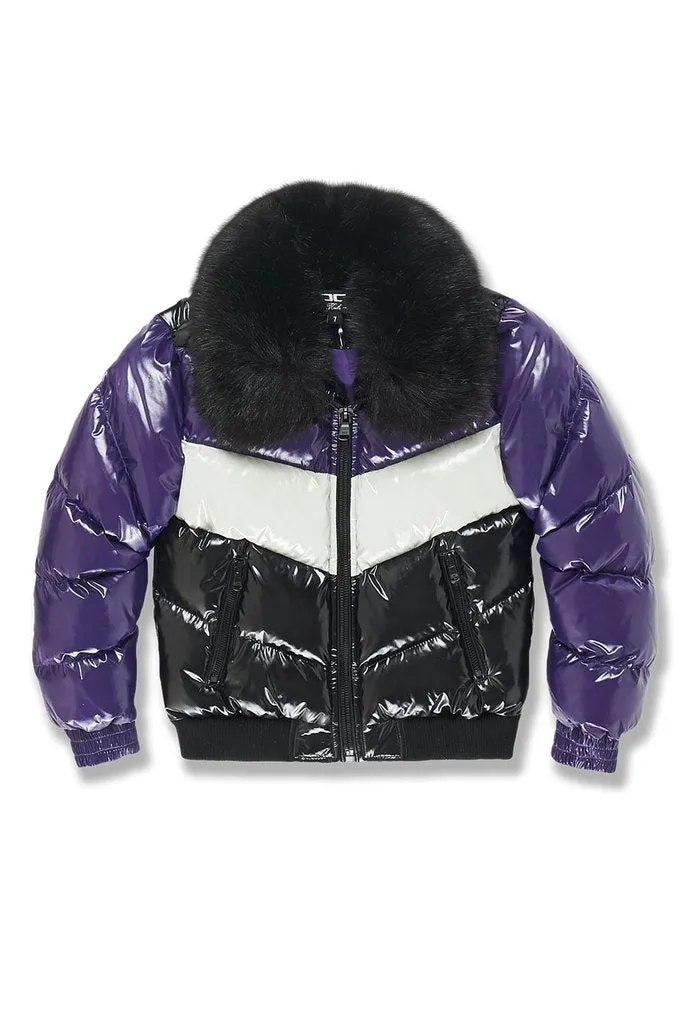 Jordan Craig Kids-Sugar Hill Nylon Puffer Jacket-Court Purple-91505AB