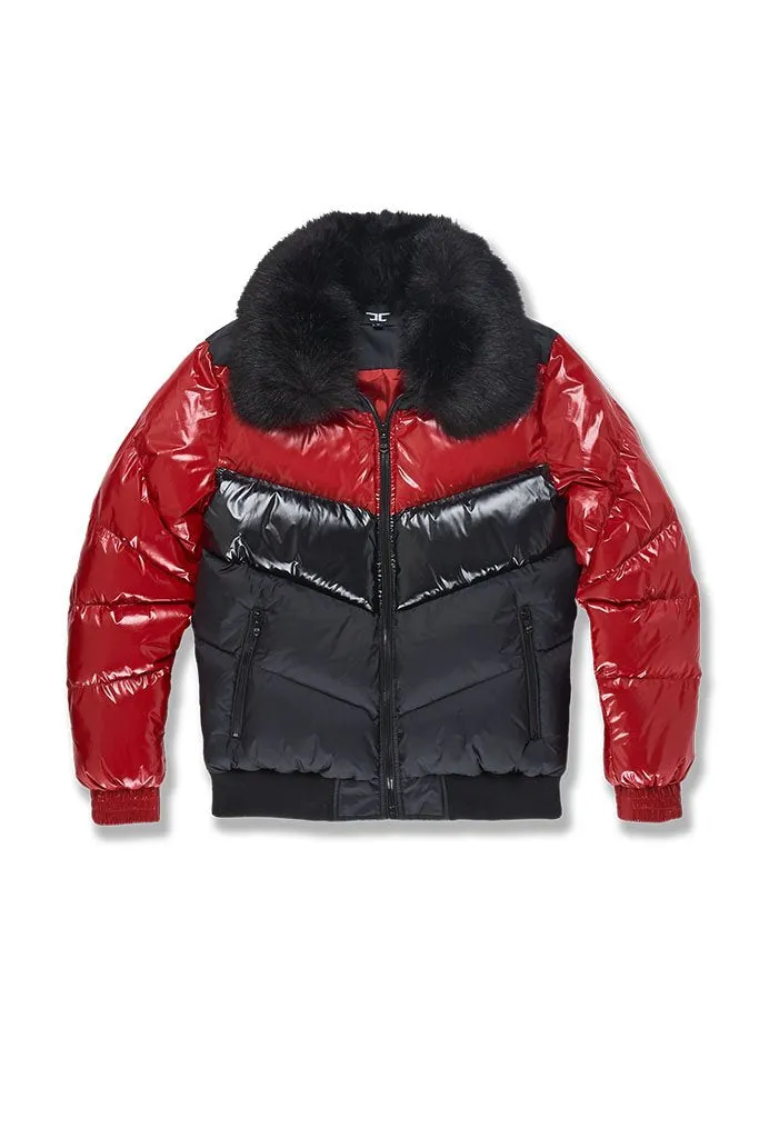 Jordan Craig-Sugar Hill Puffer Jacket-Crimson