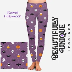 Kawaii Halloween (Exclusive) - High-quality Handcrafted Vibrant Leggings