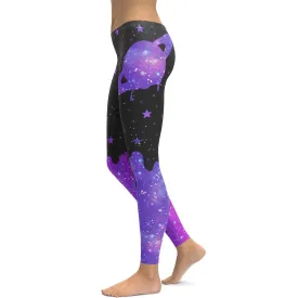 Melting Galaxy Leggings