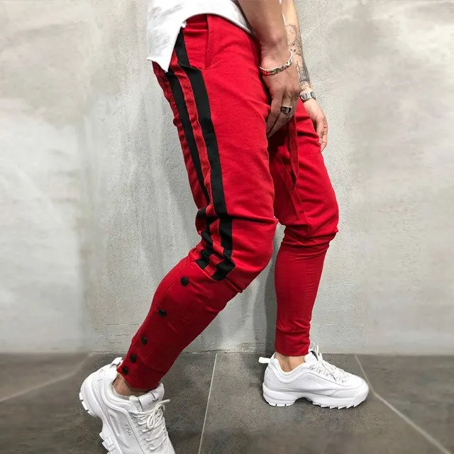 Men Casual Slim Fit Joggers Pants