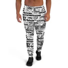 Men's SHTNONM ALL DAY Joggers (White)