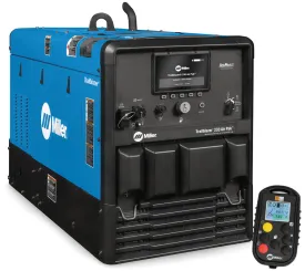 Miller Trailblazer 330 Air Pak w/Excel Power, Battery Charge, Polarity Reversing, Cooler/Separator & WIC 907836003