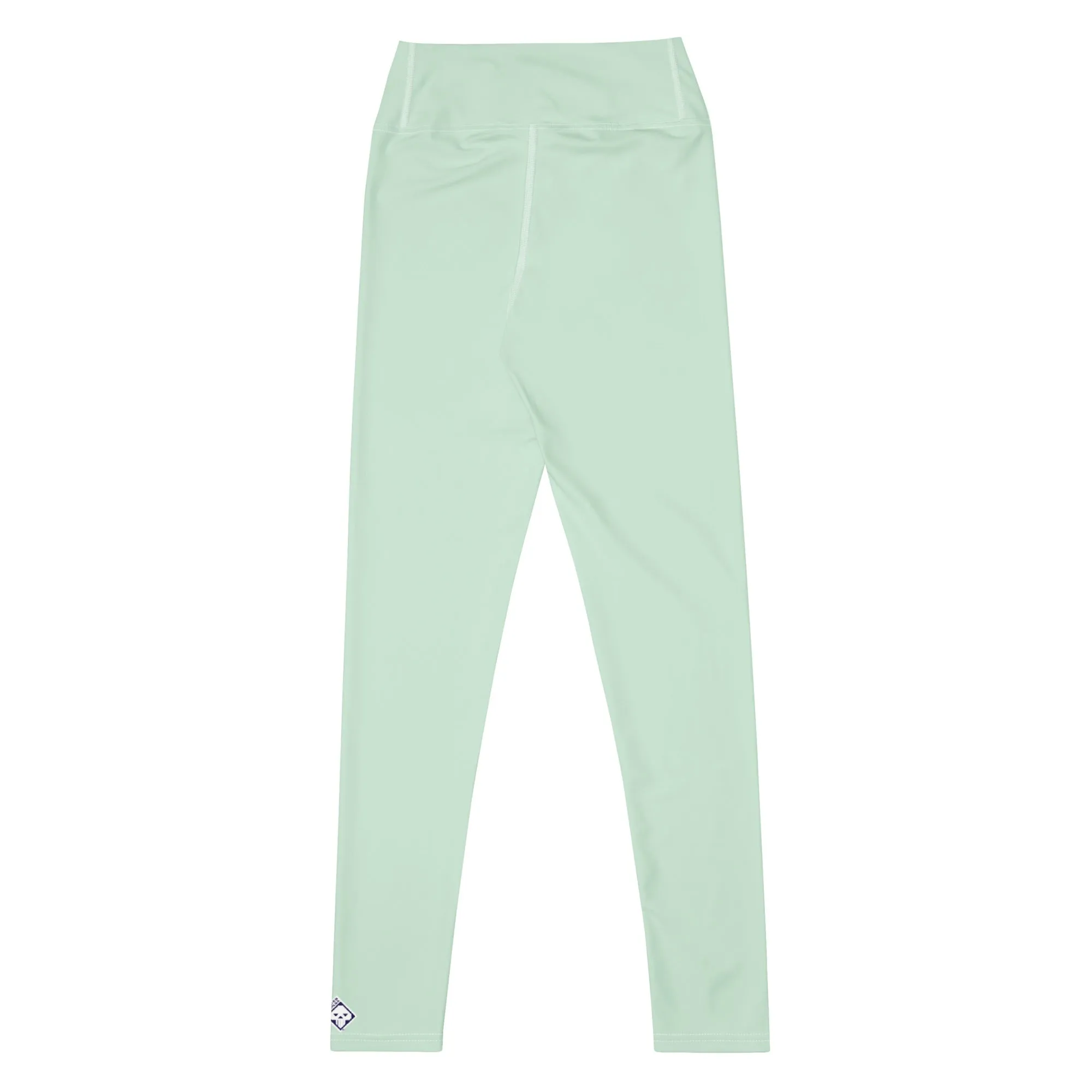 Modern Classic: Women's Solid Color Yoga Pants - Surf Crest