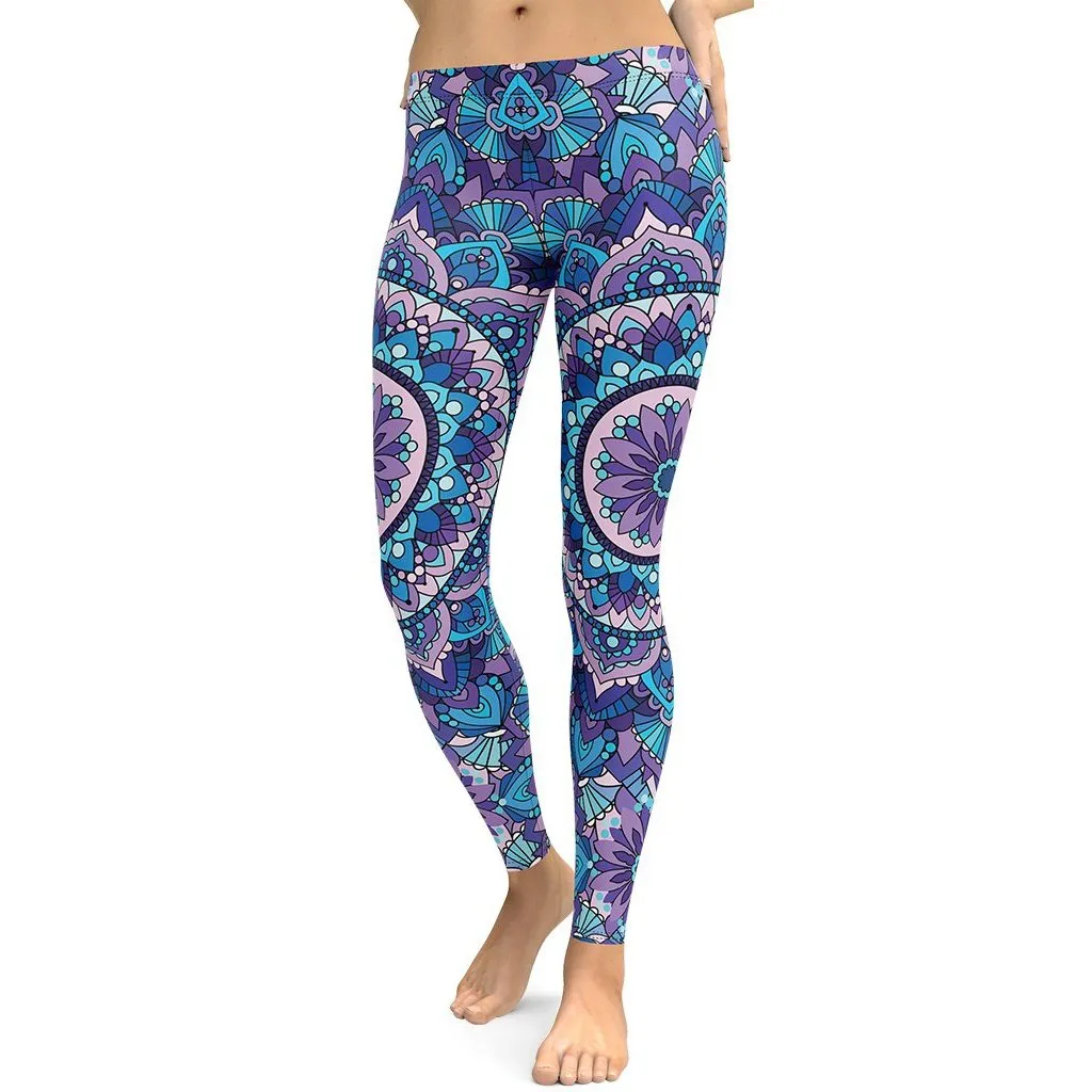 Mosaic Pattern Leggings