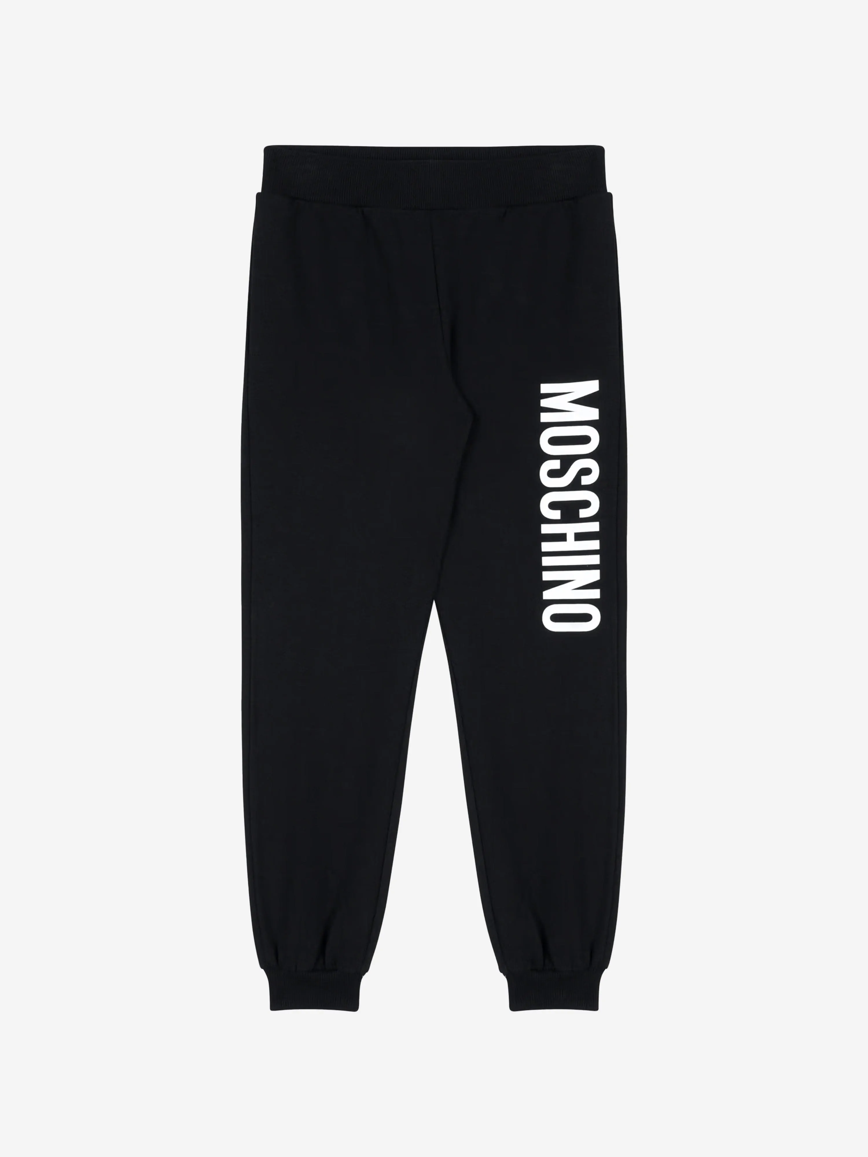 Moschino Boys Logo Joggers in Black