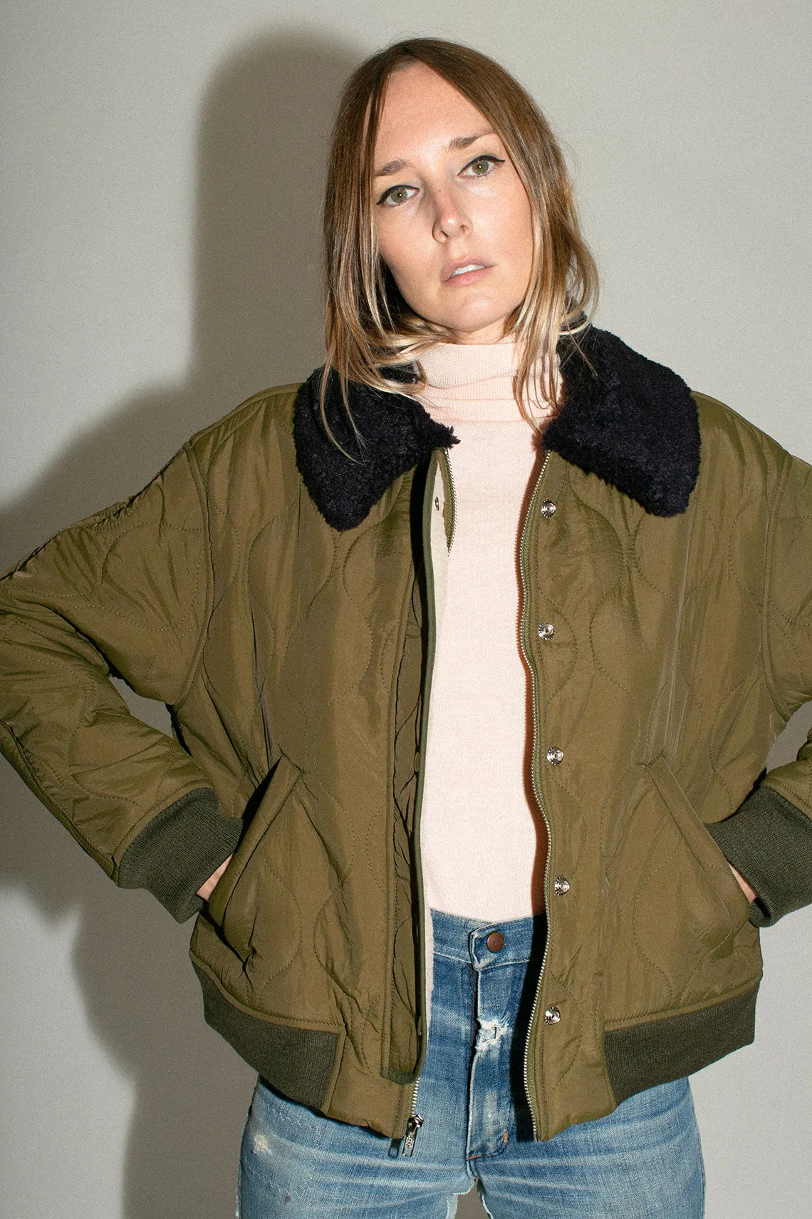 Olive Landmark Jacket