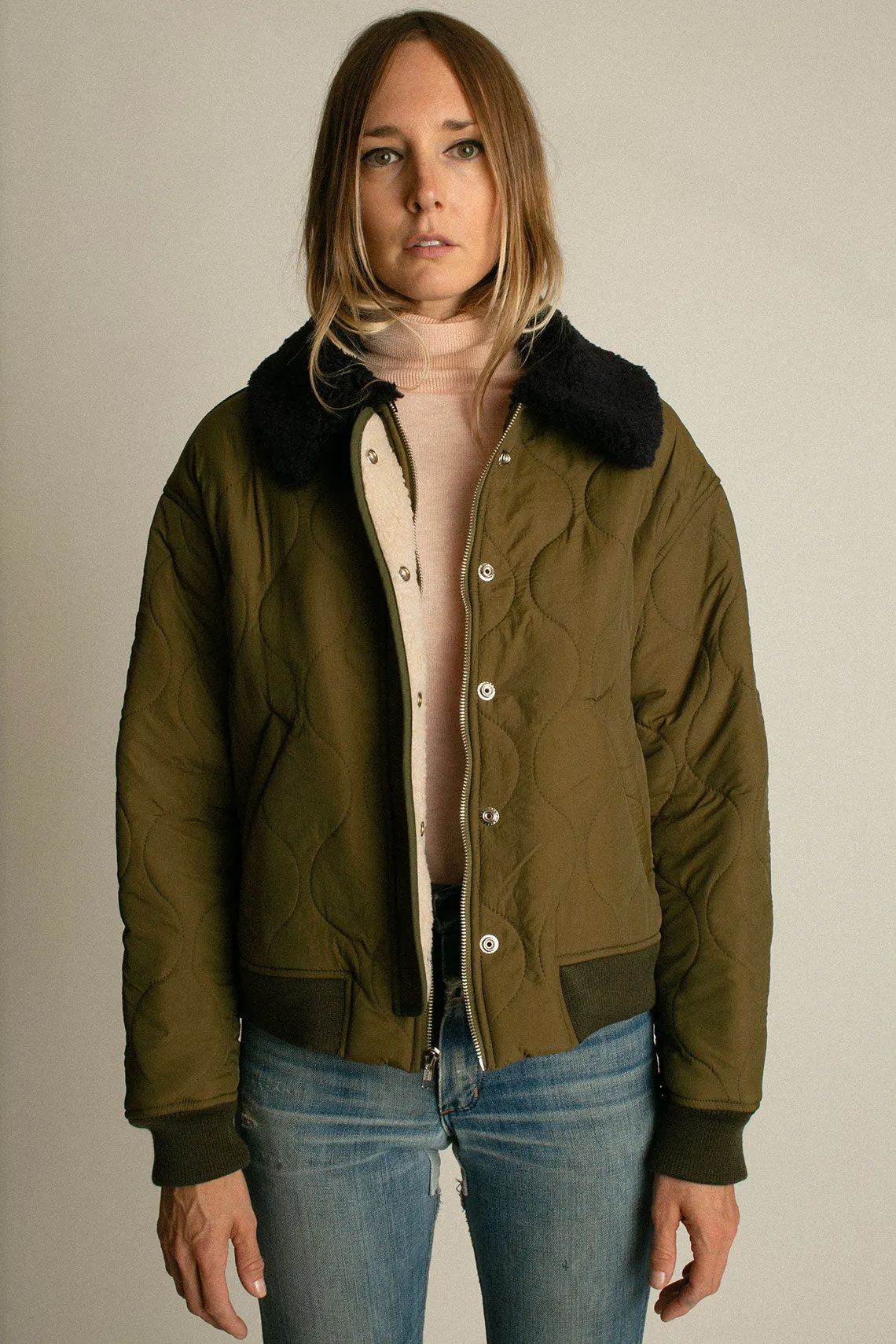 Olive Landmark Jacket