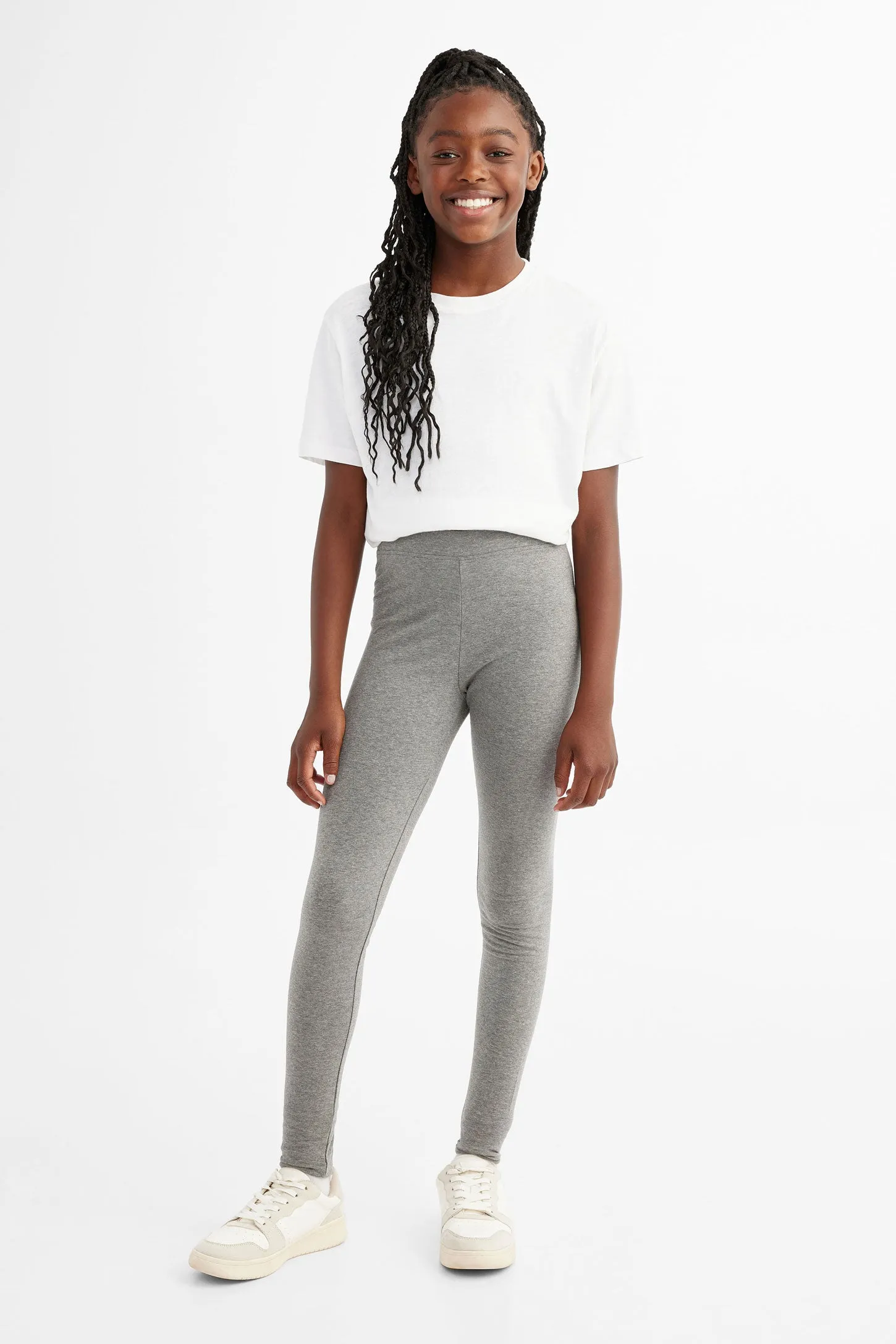 Prix pop, Lot de 2 leggings en coton - Ado fille