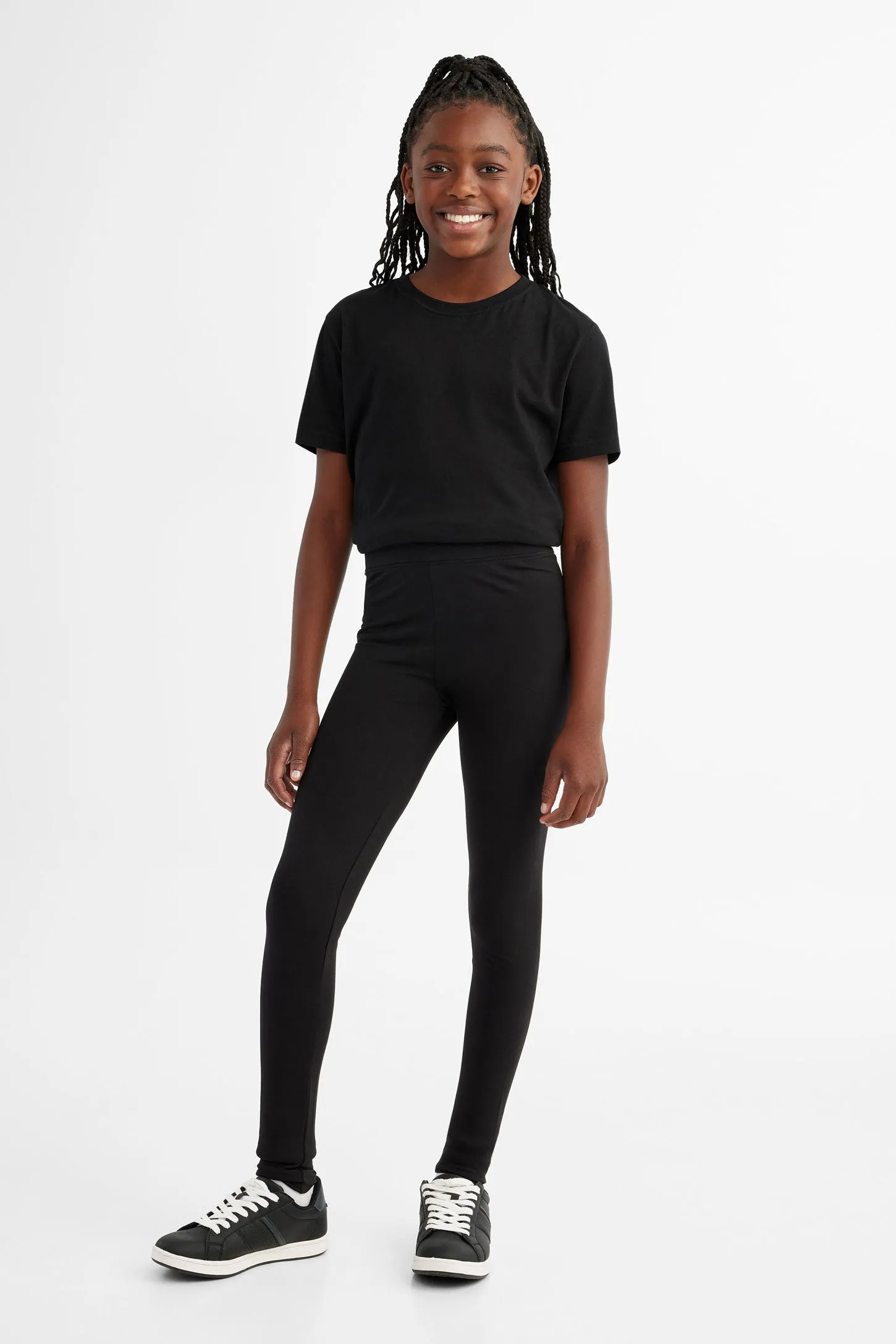 Prix pop, Lot de 2 leggings en coton - Ado fille