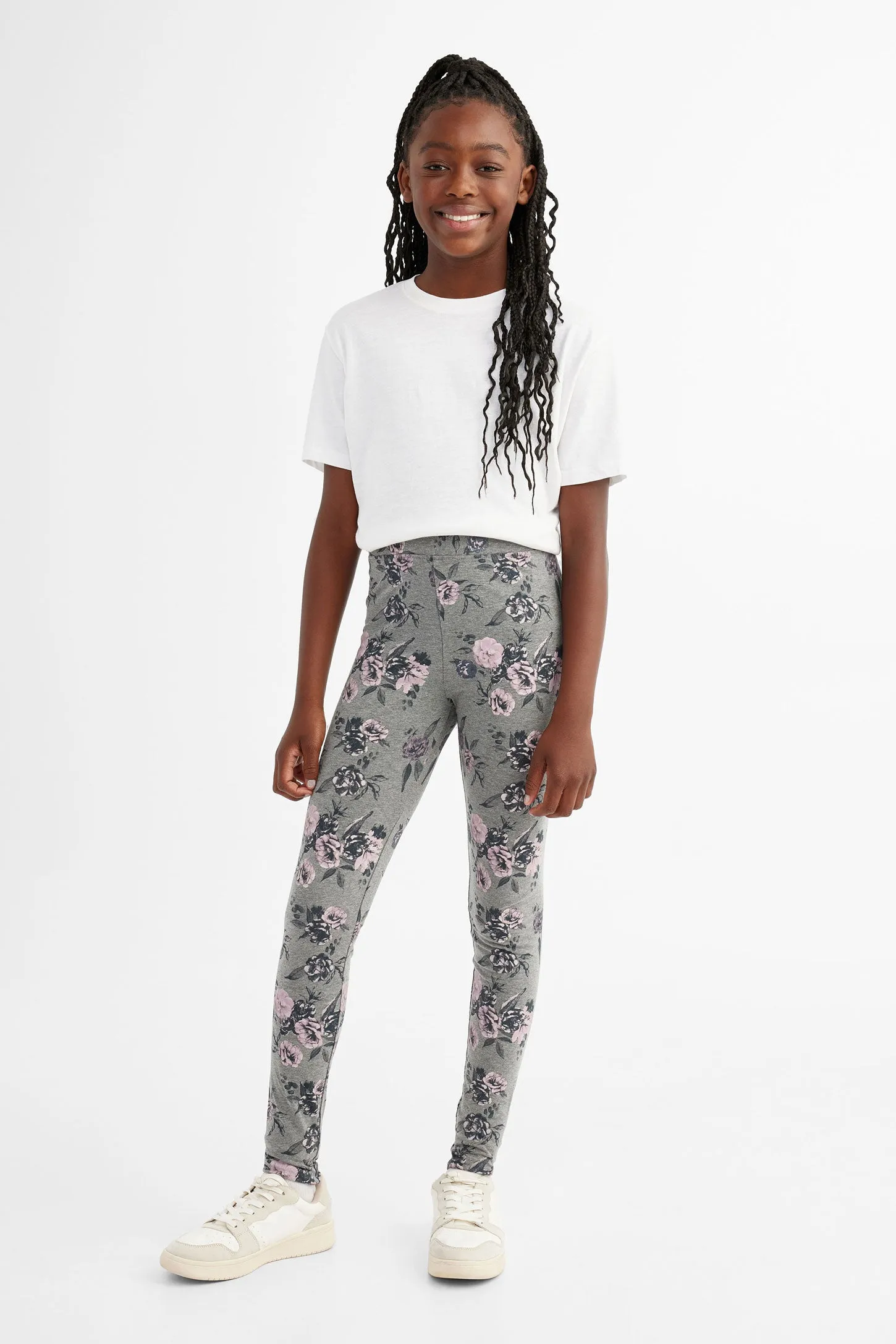 Prix pop, Lot de 2 leggings en coton - Ado fille