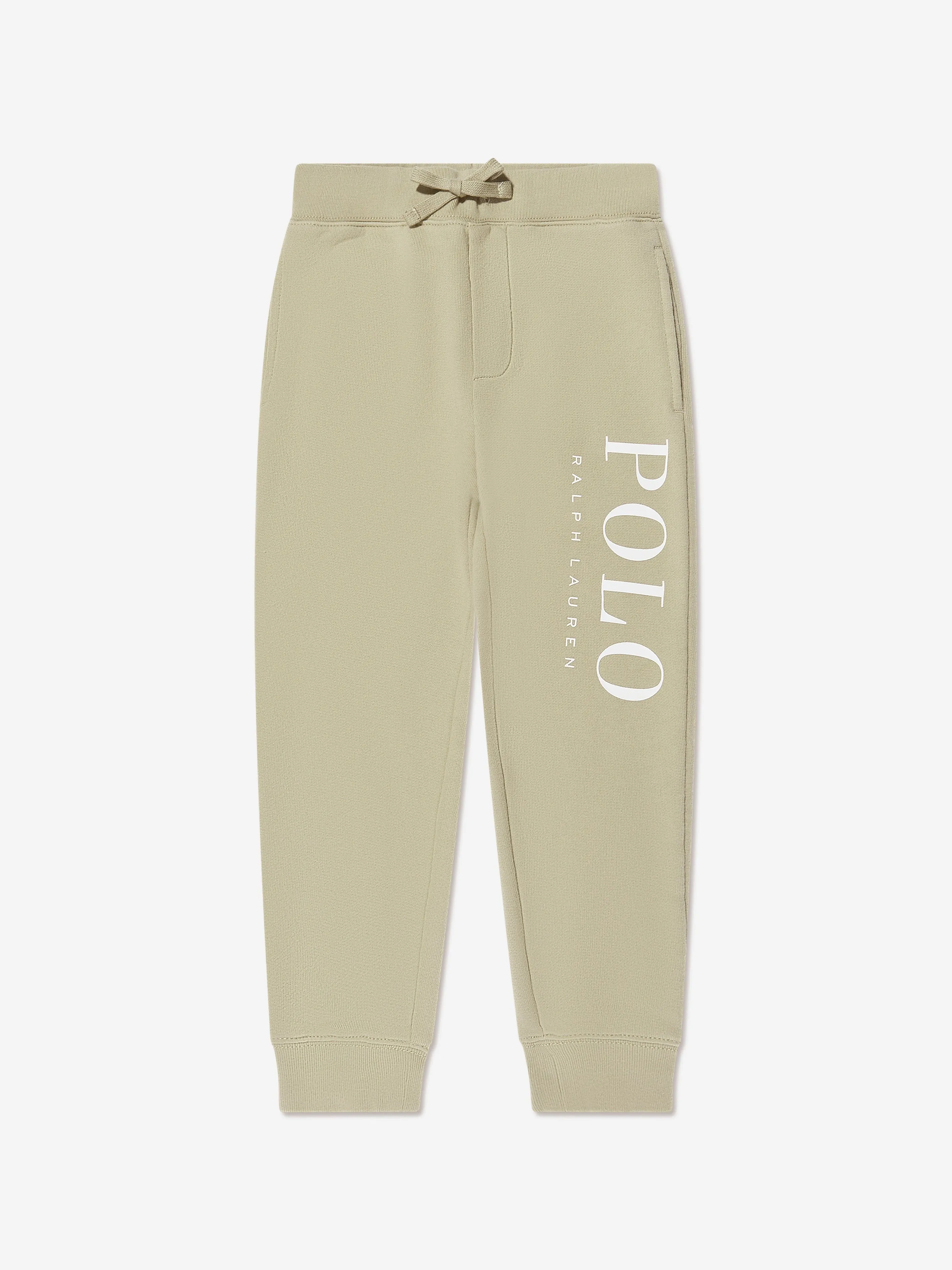 Ralph Lauren Boys Polo Joggers in Brown