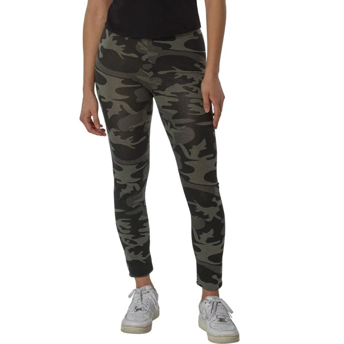 Rothco Womens Workout Performance Camo Leggings With Pockets