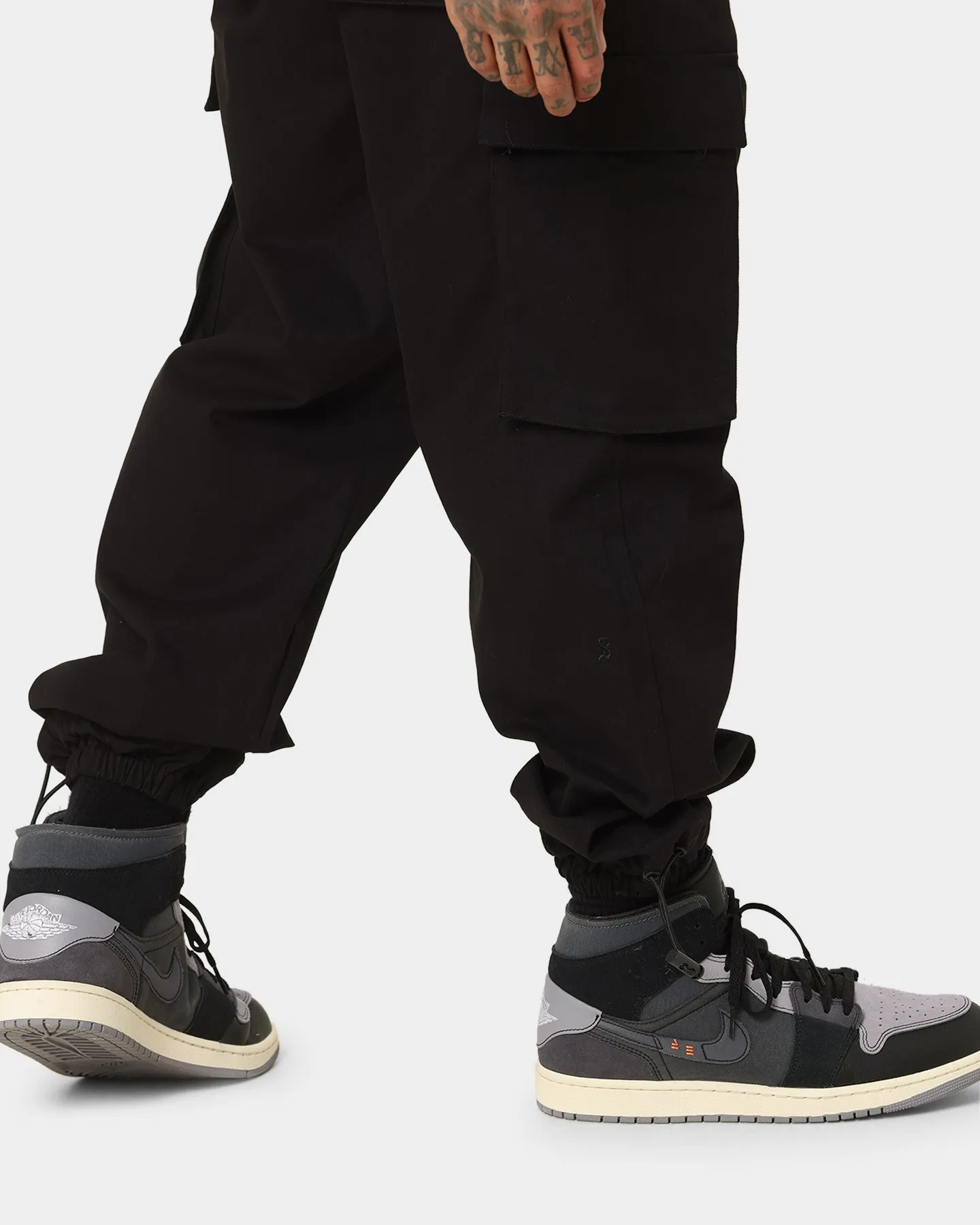 Saint Morta Kingdom Military Joggers Black