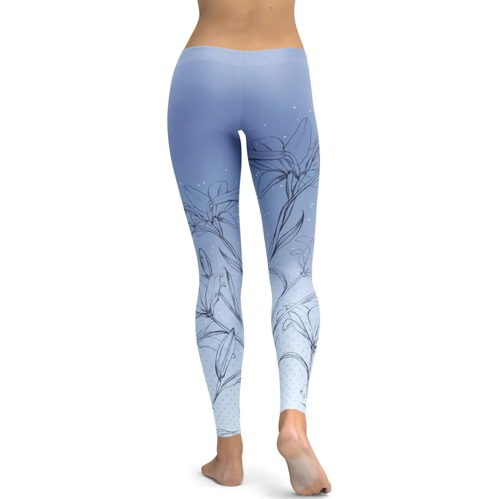 Soft Lilies Leggings