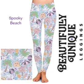 Spooky Beach (Semi-Exclusive) - High-quality Handcrafted Vibrant Leggings