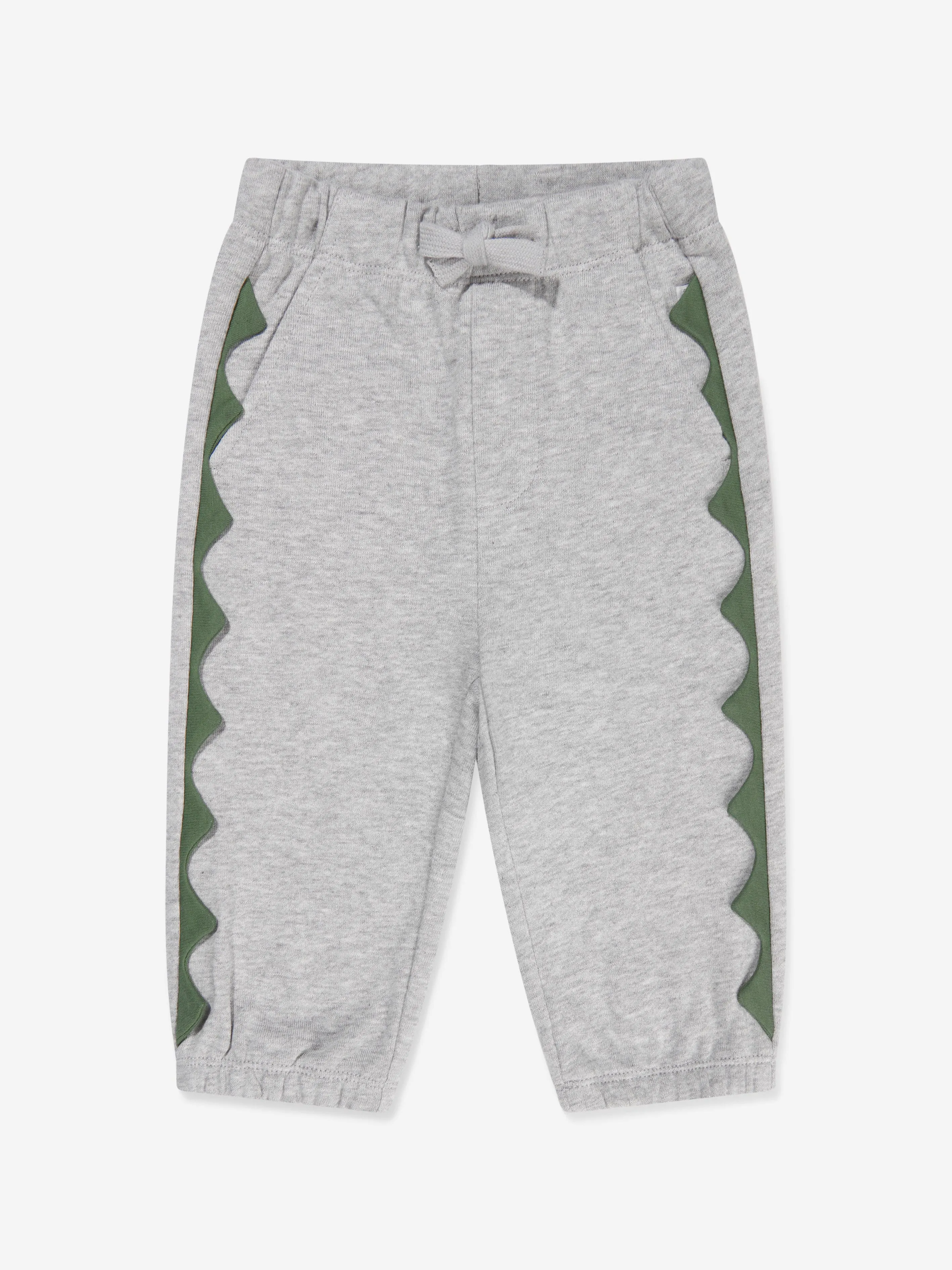 Stella McCartney Baby Boys Joggers With Scales in Grey