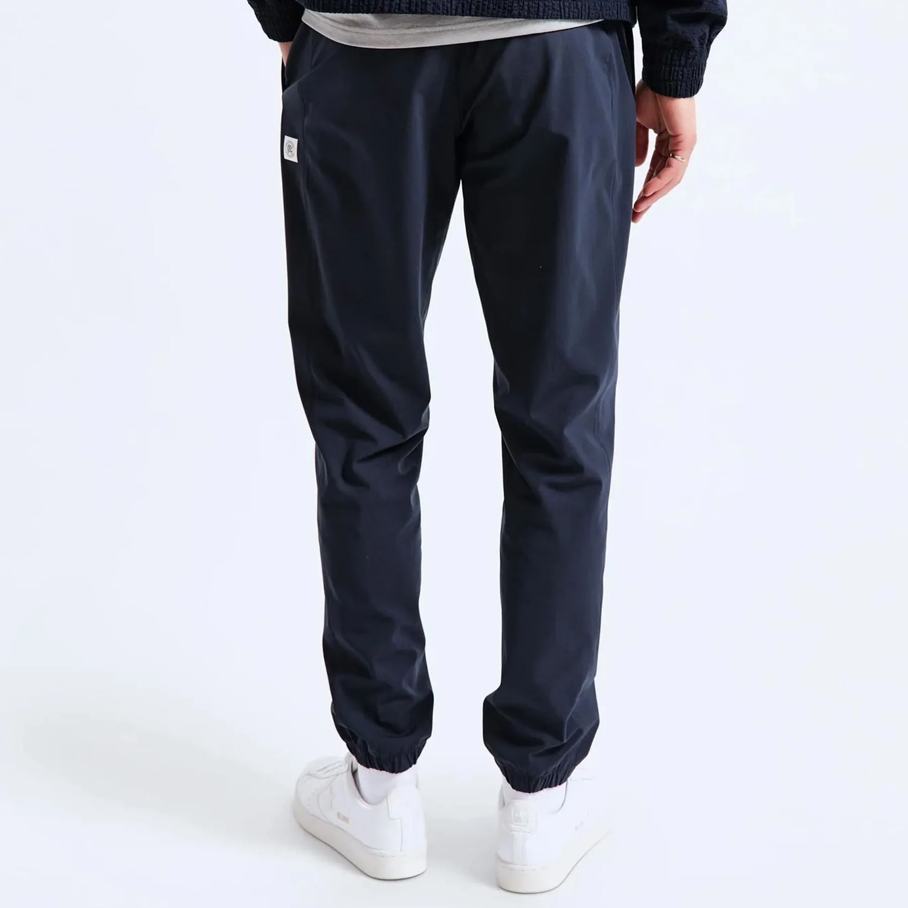 Strech Wrap Knit Coachs Classic Joggers Navy - AW24