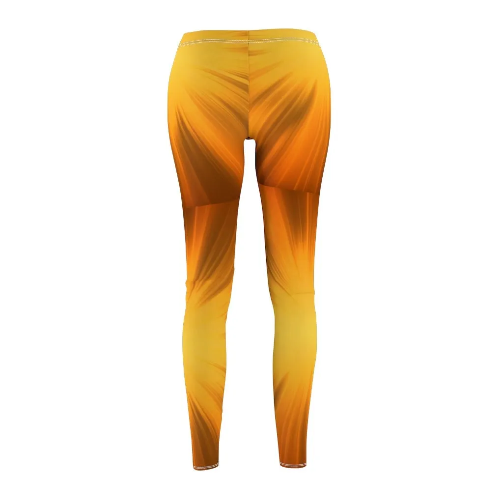 Sun streaked  Stretch Leggings, 3D Printed Women&#39;s, casual,gym/yoga/lounge wear, comfortable, chillout wear, Christmas/Thanksgiving G