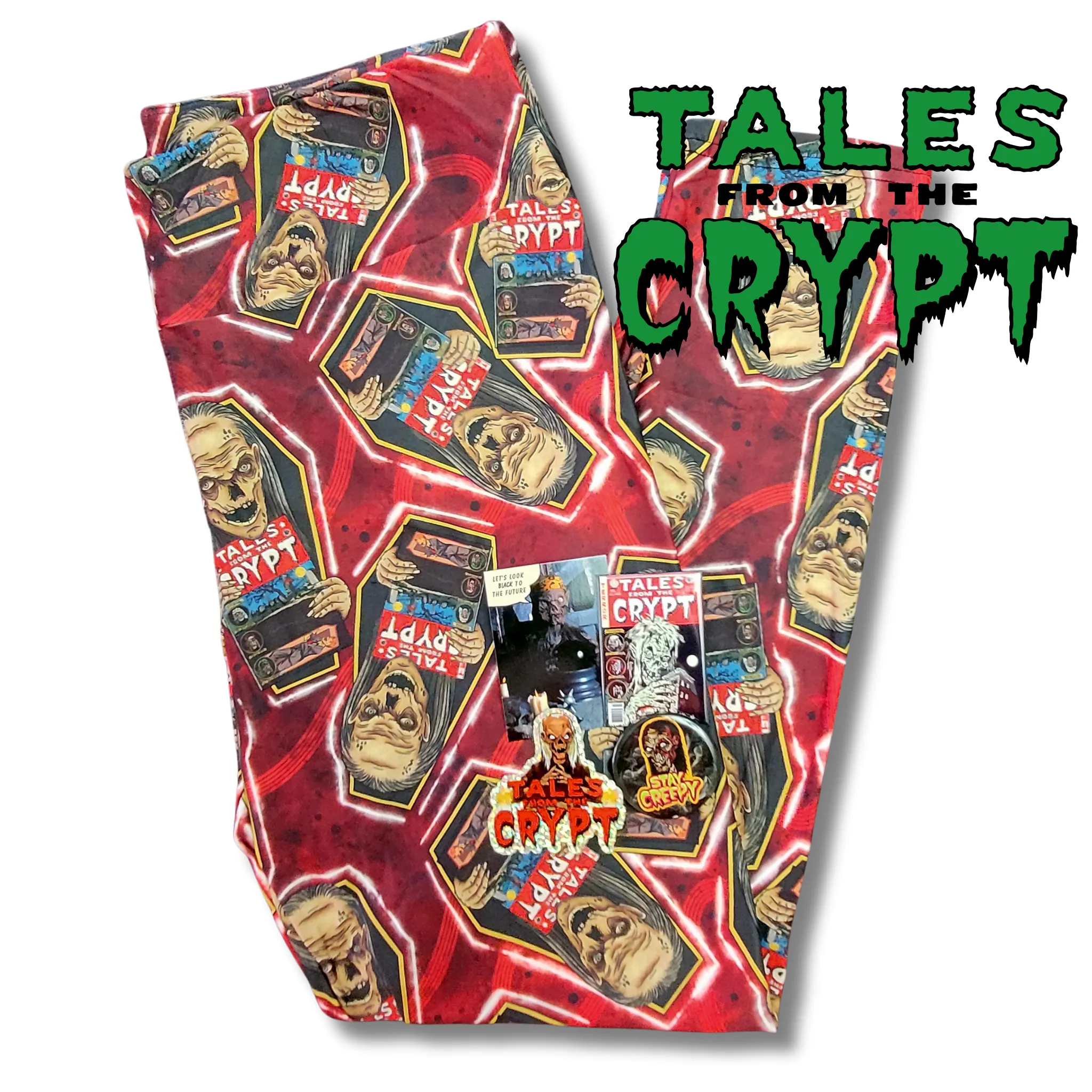 Tales From The Crypt - Exclusive Themed Leggings Box High-quality Handcrafted Vibrant Leggings